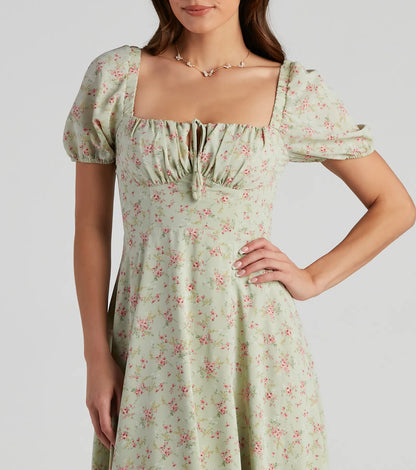 Breezy Weekend Vibes Floral Dress