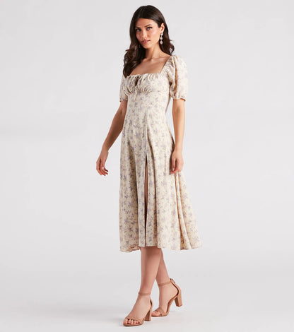 Breezy Weekend Vibes Floral Dress