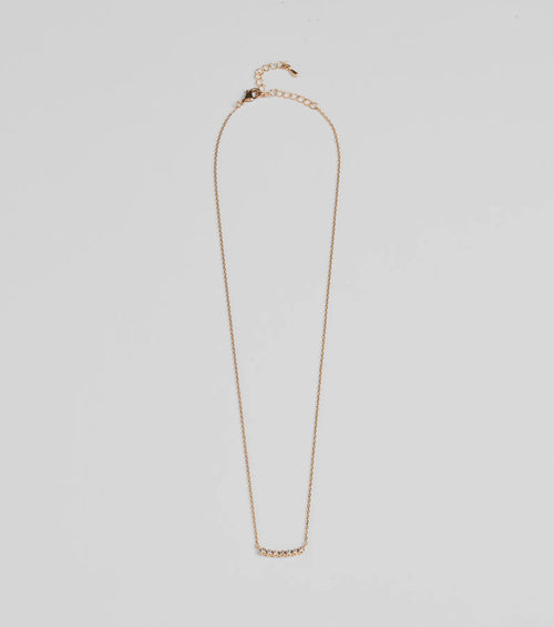 Keep It Dainty Cubic Zirconia Necklace