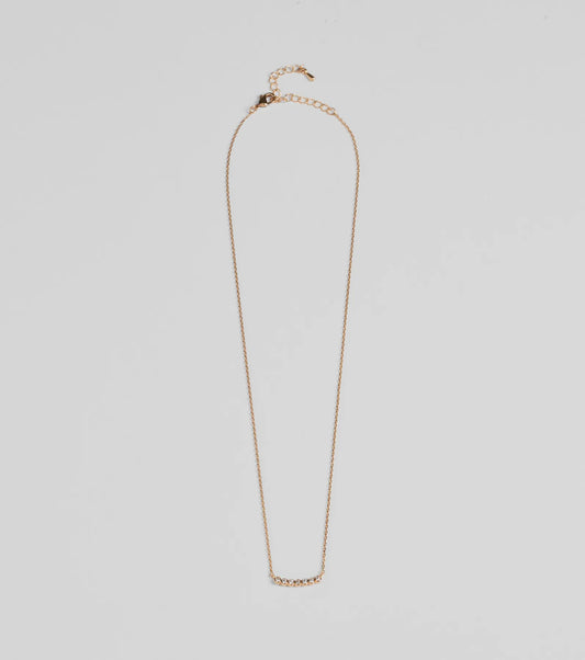 Keep It Dainty Cubic Zirconia Necklace