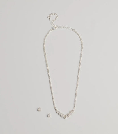 Unforgettable Luxe Cubic Zirconia Necklace Set