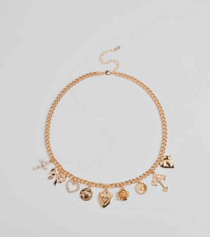 Whimsical Chic Charm Necklace