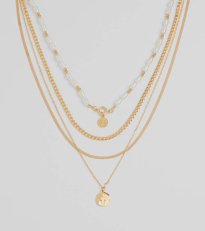 Made To Be Seen Statement Layered Necklace