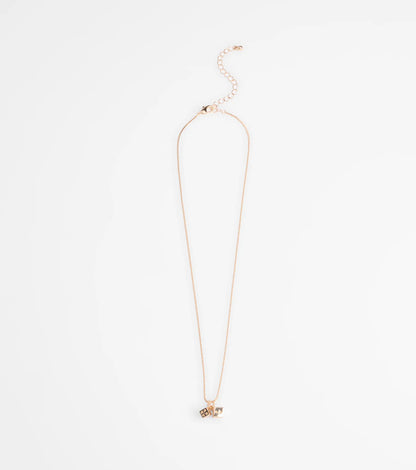 Roll The Dice Charm Necklace
