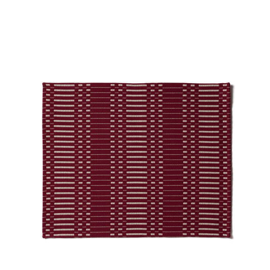 Helios Placemat in Bordeaux