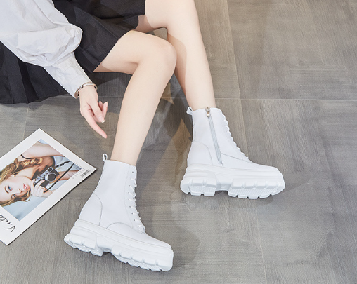 Chunky Platform Combat Ankle Boots Goth Lug Sole Booties