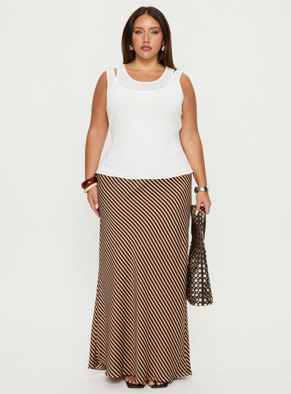 Ceyla Layered Tank Top White Curve