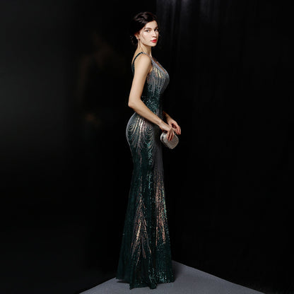 Ava Colorful Sequin Formal Dress