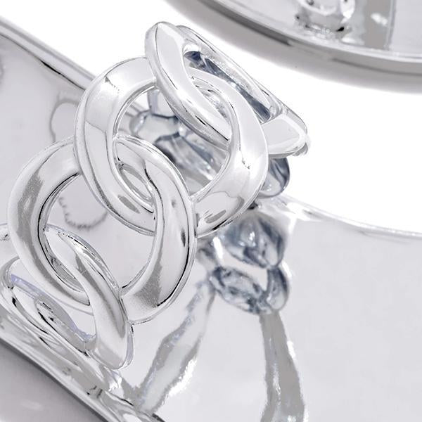 Casual Toe Loop Detailing Jelly Sandals