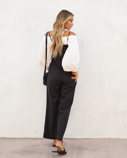 Boardwalk Adventures Pocketed Jumpsuit - Black