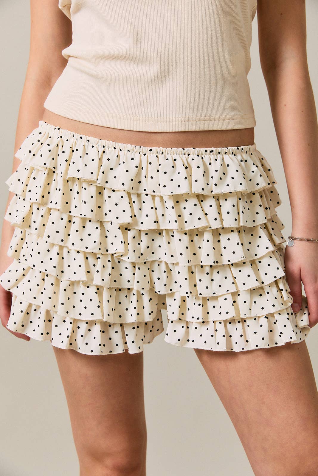 Pearls, Boots & Dots Ruffled Shorts RESTOCK